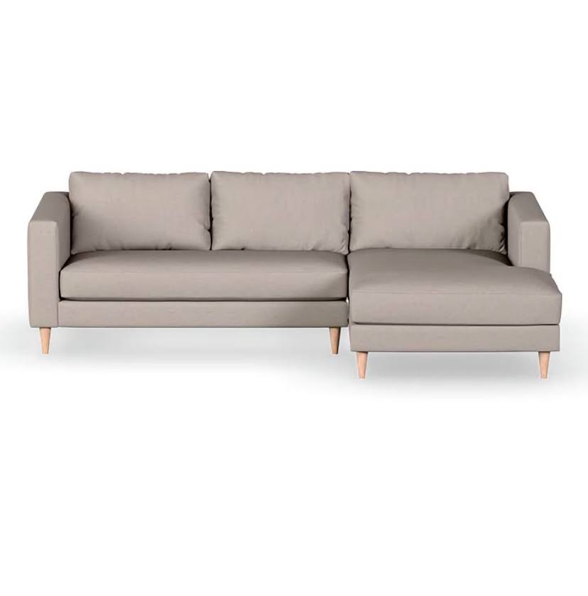 Horton L-Shape Couch (Dove Grey / Storm)