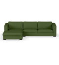 Arden L-Shape Couch (Lunar Olive)