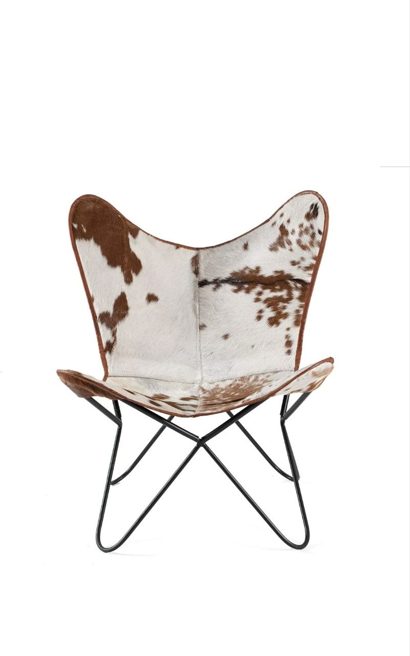 Cowhide Butterfly Chair (BKF Style)